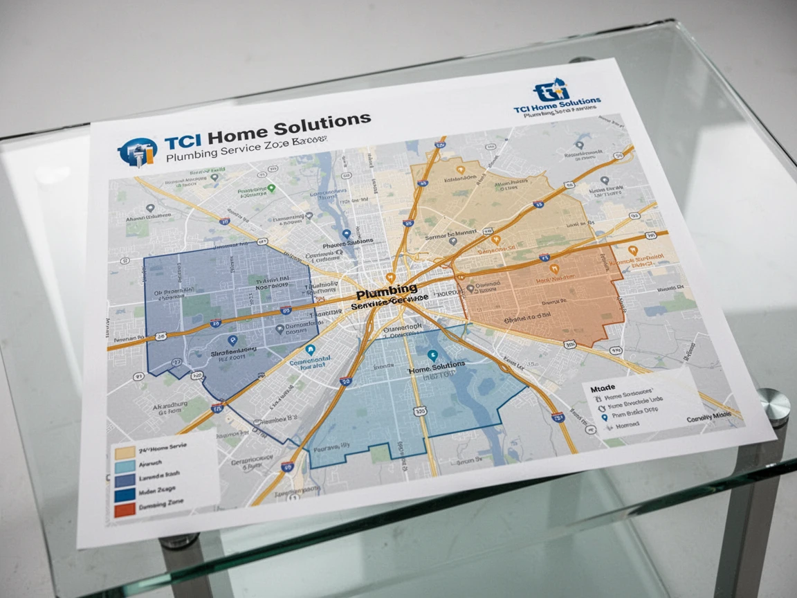 Plumbing Service Areas Map